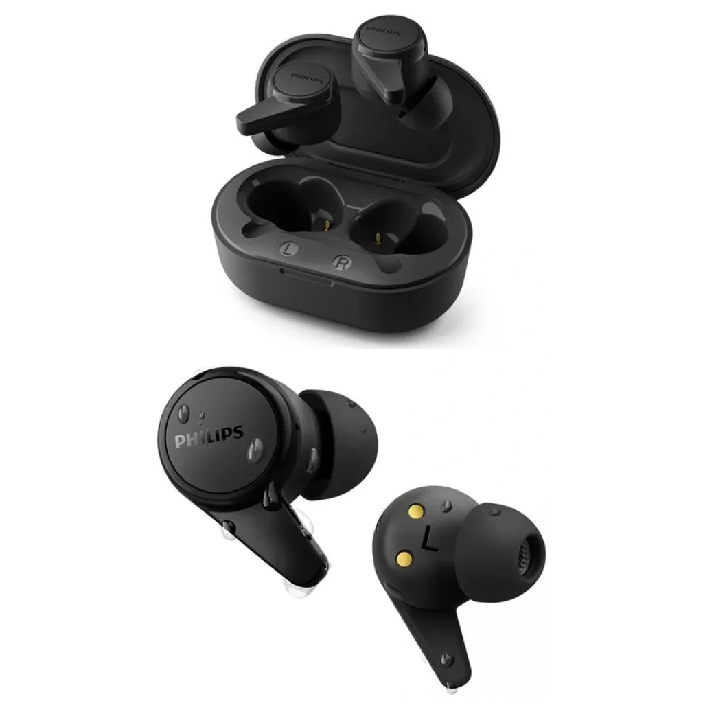 Навушники Philips TAT1207 True Wireless IPX4 Black, TAT1207BK/00 UA